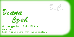 diana czeh business card