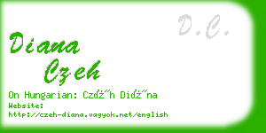 diana czeh business card